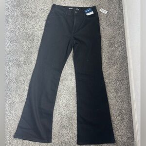 Old Navy Black Flare & Wide Leg Jeans